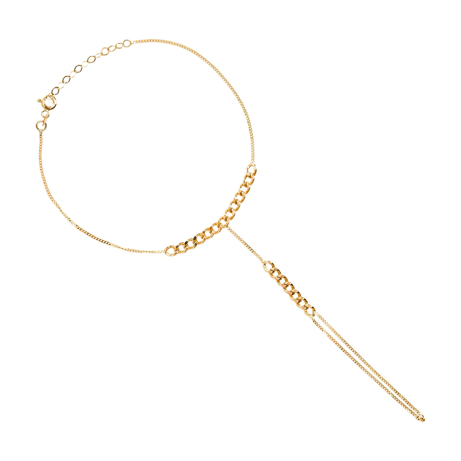 14 Ayar Altın Zincir Tasarım Şahmeran