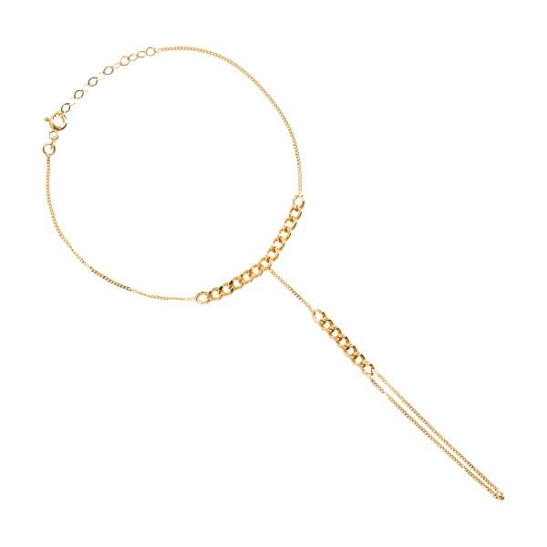 14 Ayar Altın Zincir Tasarım Şahmeran