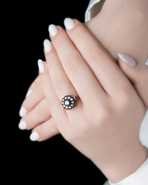 0.75 Karat Elmas Gül Yüzük