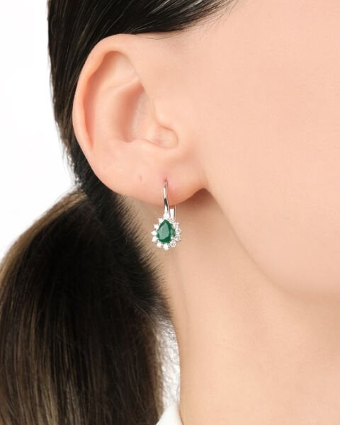 Pırlanta Zümrüt Damla Model Set