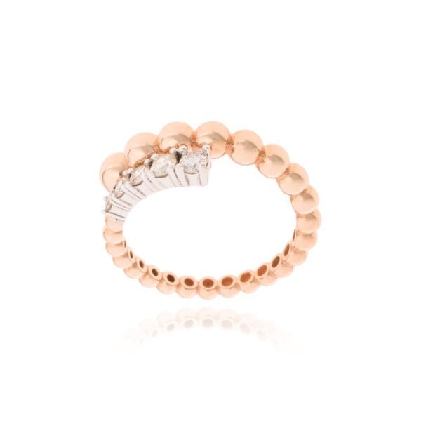 Pırlanta Rose Altın Yüzük