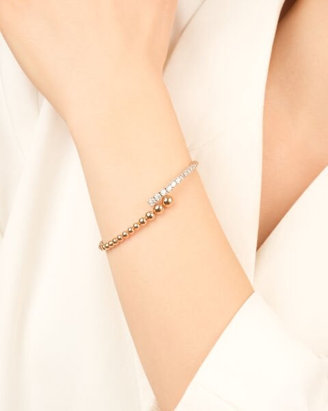 Pırlanta Rose Altın Tasarım Bileklik