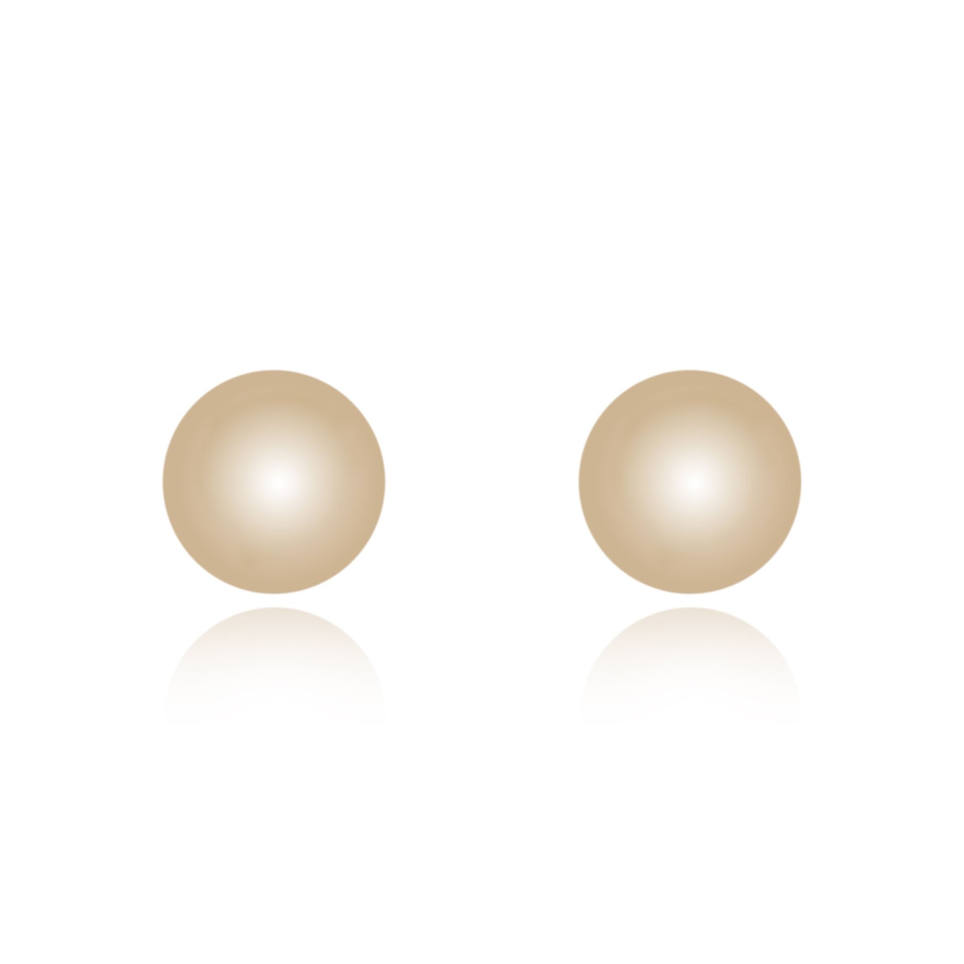 14 Ayar Altın Kadın Top Küpe