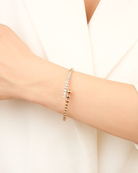 Pırlanta Rose Altın Tasarım Set