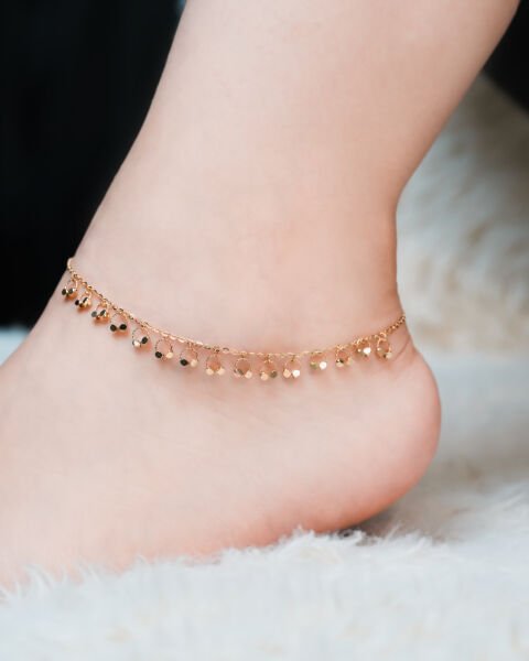 Sallantılı Halhal 14 Ayar Altın