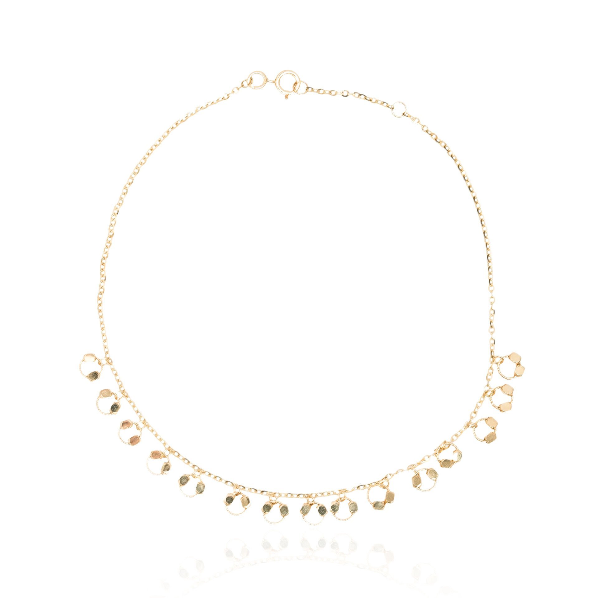 14 Ayar Altın Sallantılı Halhal