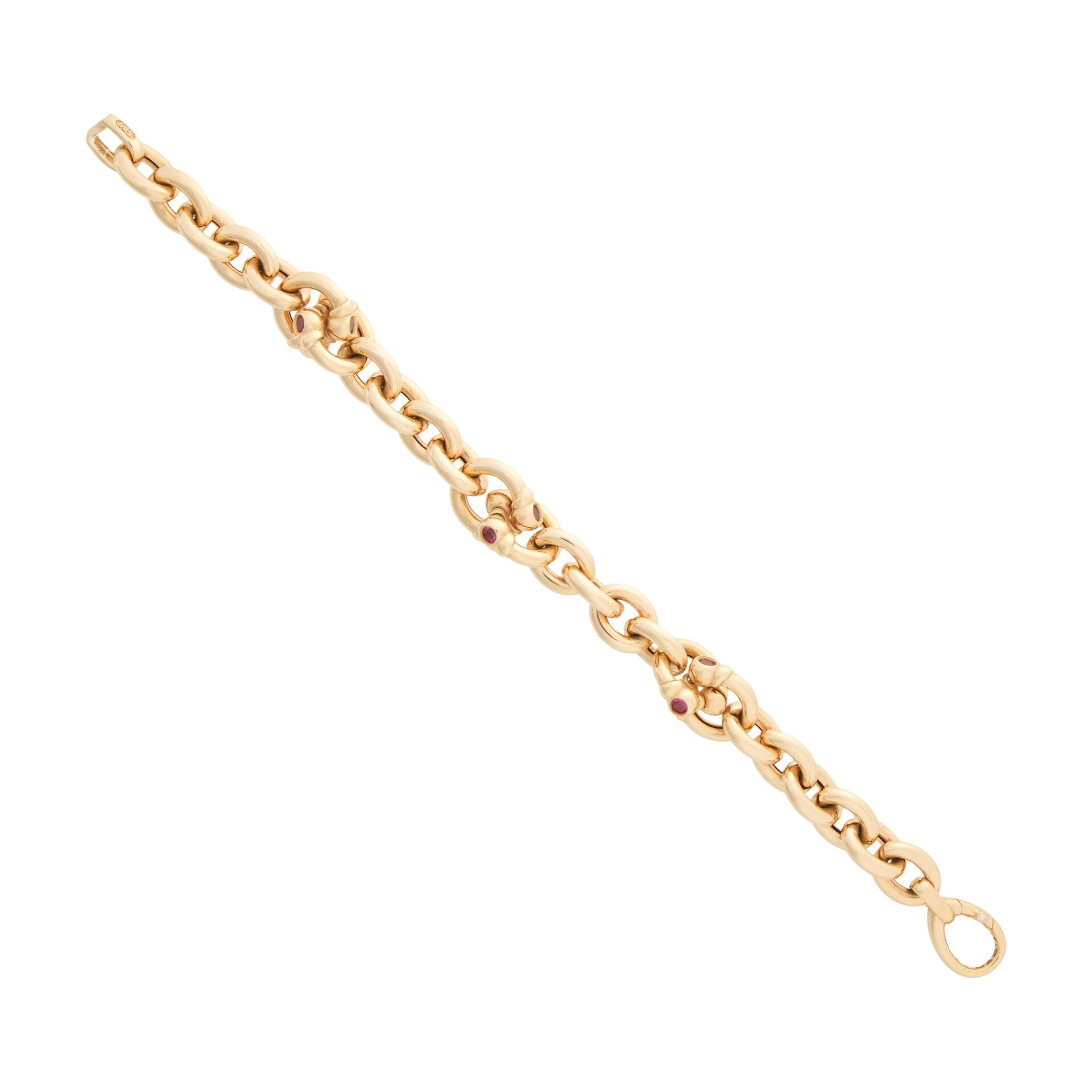 Cetaş Eterna 14 Ayar Altın Taşlı Bileklik