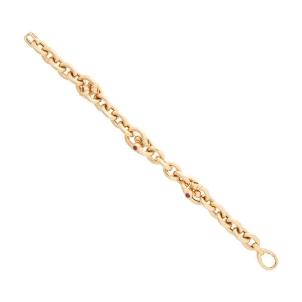 Cetaş Eterna 14 Ayar Altın Taşlı Bileklik