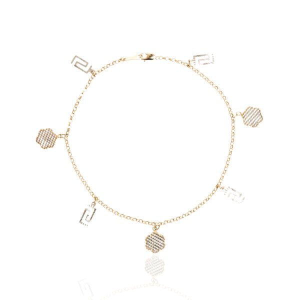 14 Ayar Altın Figürlü Sallantılı Halhal