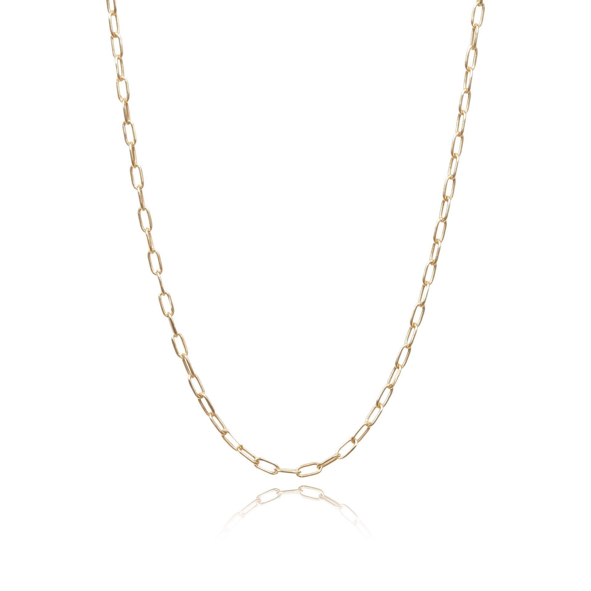 14 Ayar Altın Minimal Ataç Zincir Kolye