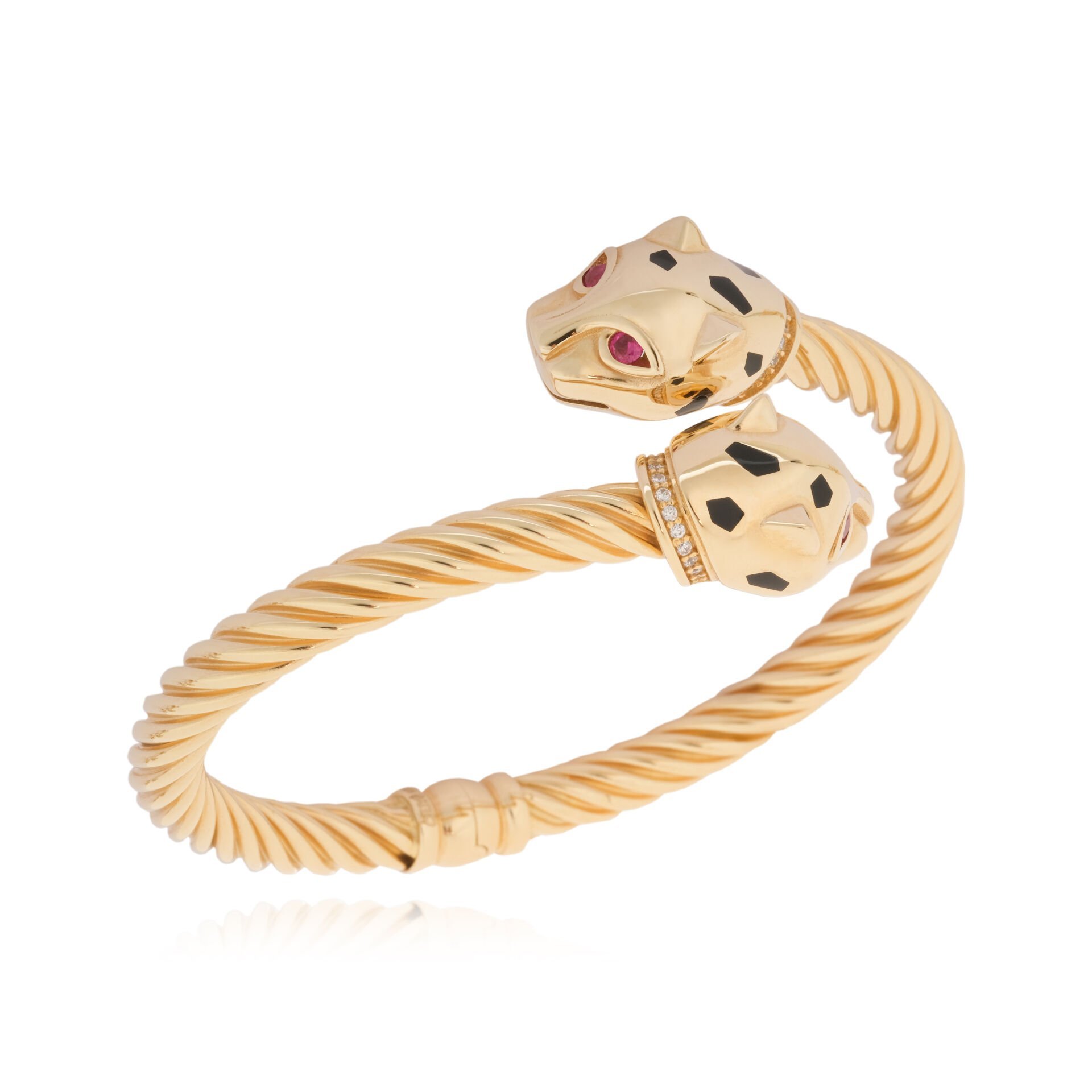 Cetaş Eterna 14 Ayar Altın Panter Kelepçe