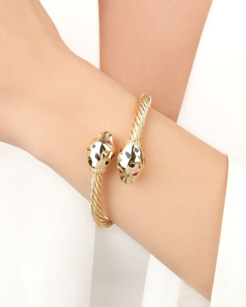 Cetaş Eterna 14 Ayar Altın Panter Kelepçe