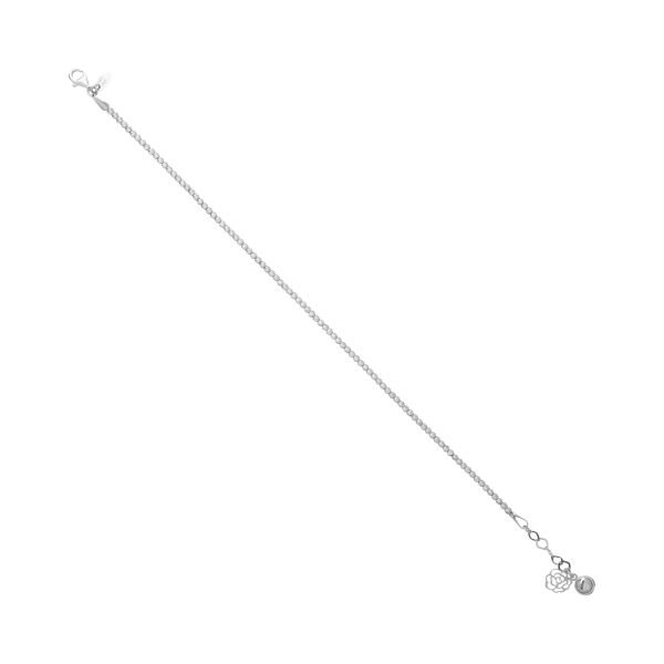 14 Ayar Beyaz Altın Dorika Bileklik