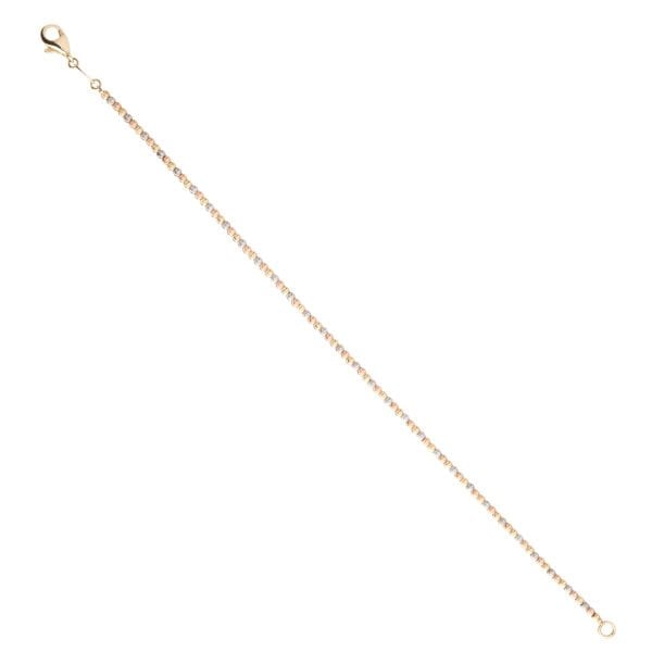 14 Ayar Altın Üç Renk Bileklik