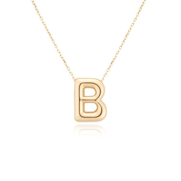 B  HARFİ BALON KOLYE