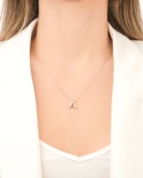 A HARFİ BALON KOLYE