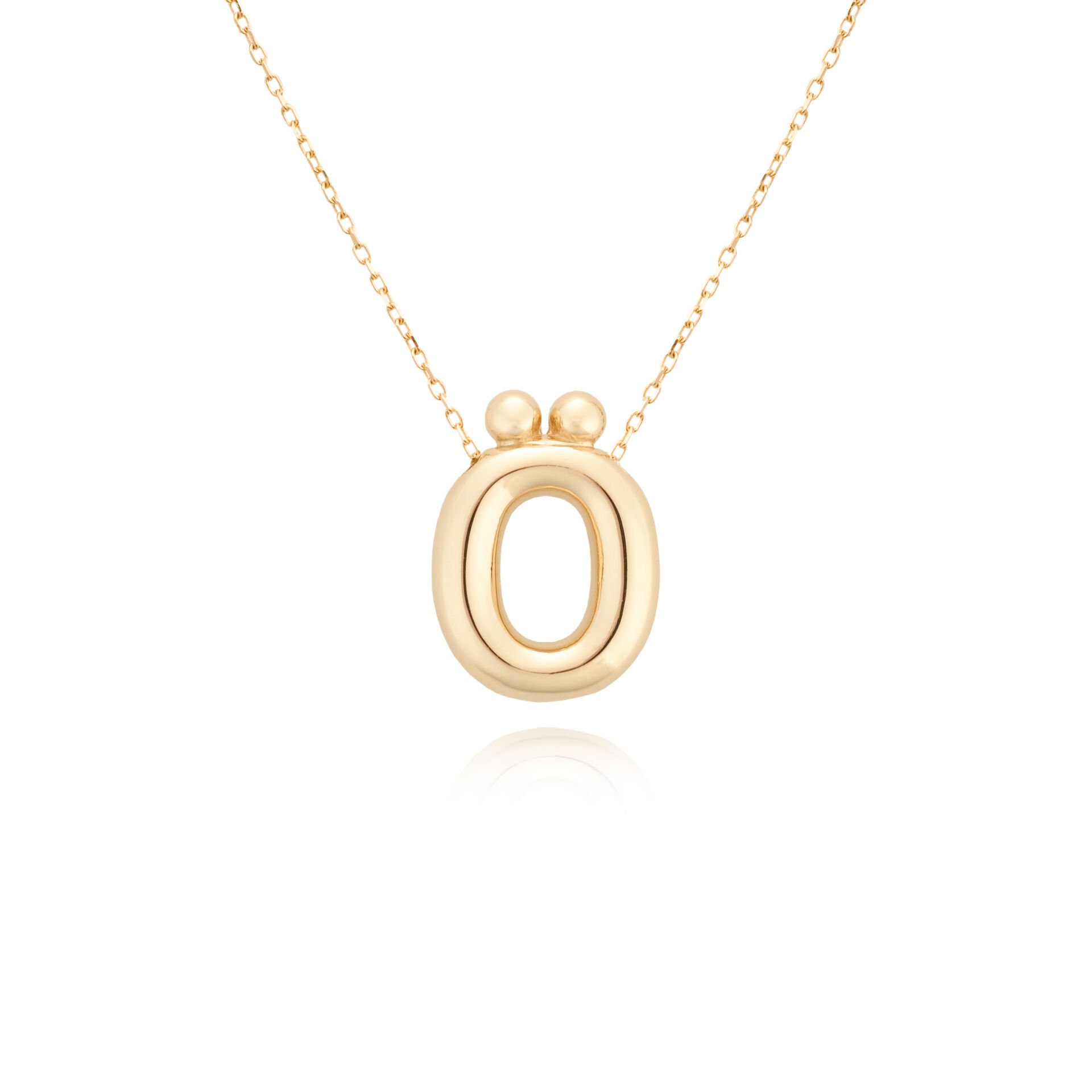 Ö HARFİ BALON KOLYE