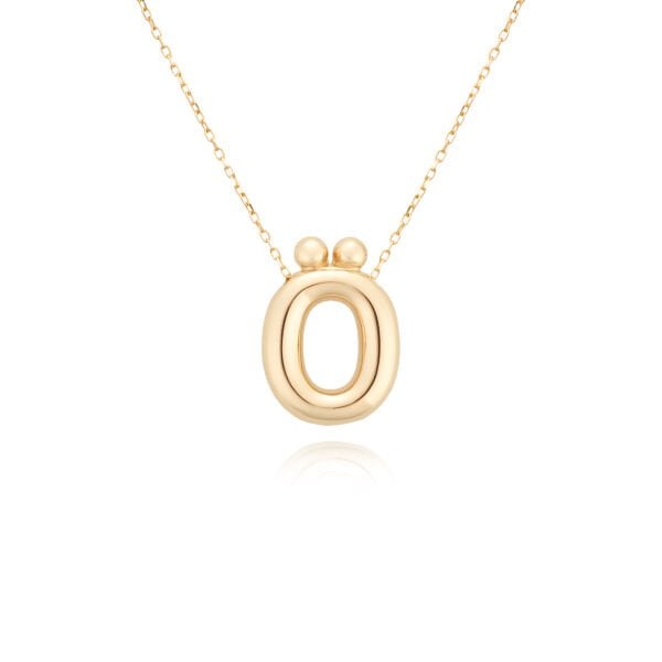 Ö HARFİ BALON KOLYE