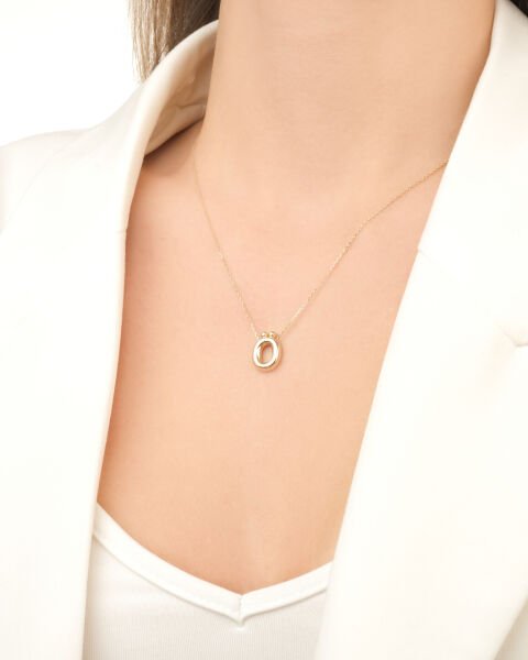 Ö HARFİ BALON KOLYE