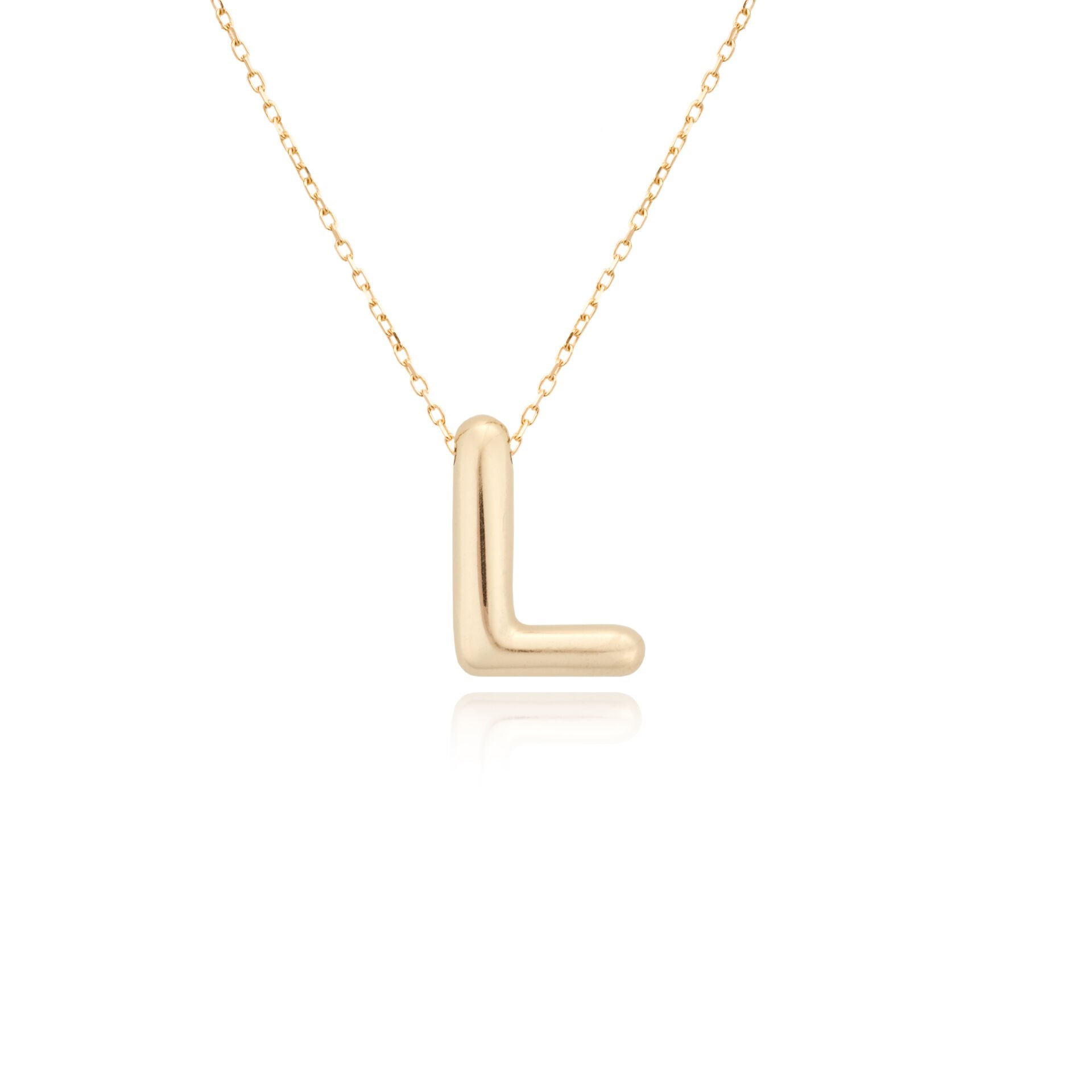 L HARFİ BALON KOLYE