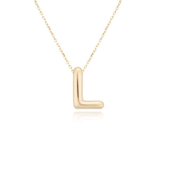 L HARFİ BALON KOLYE