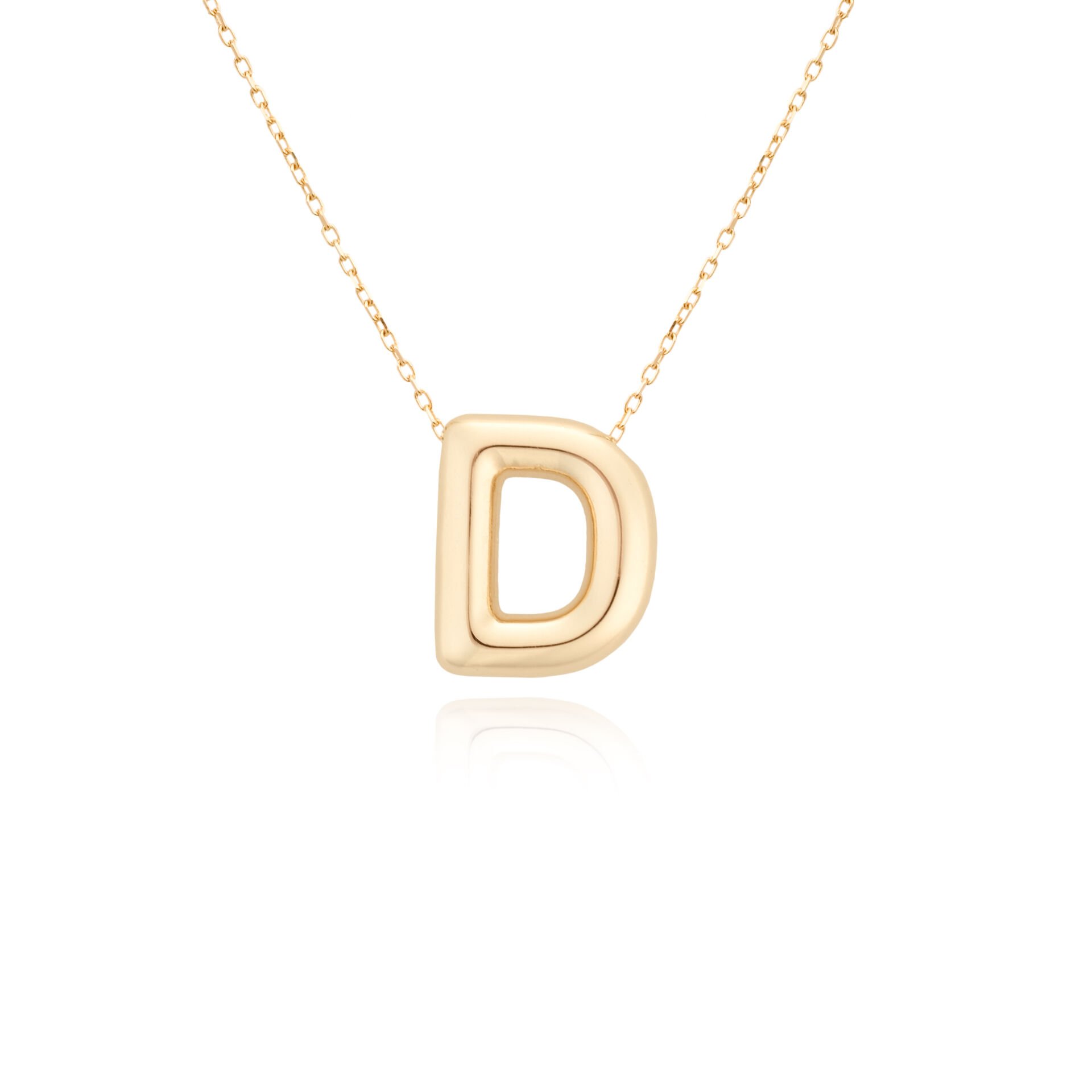 D HARFİ BALON KOLYE