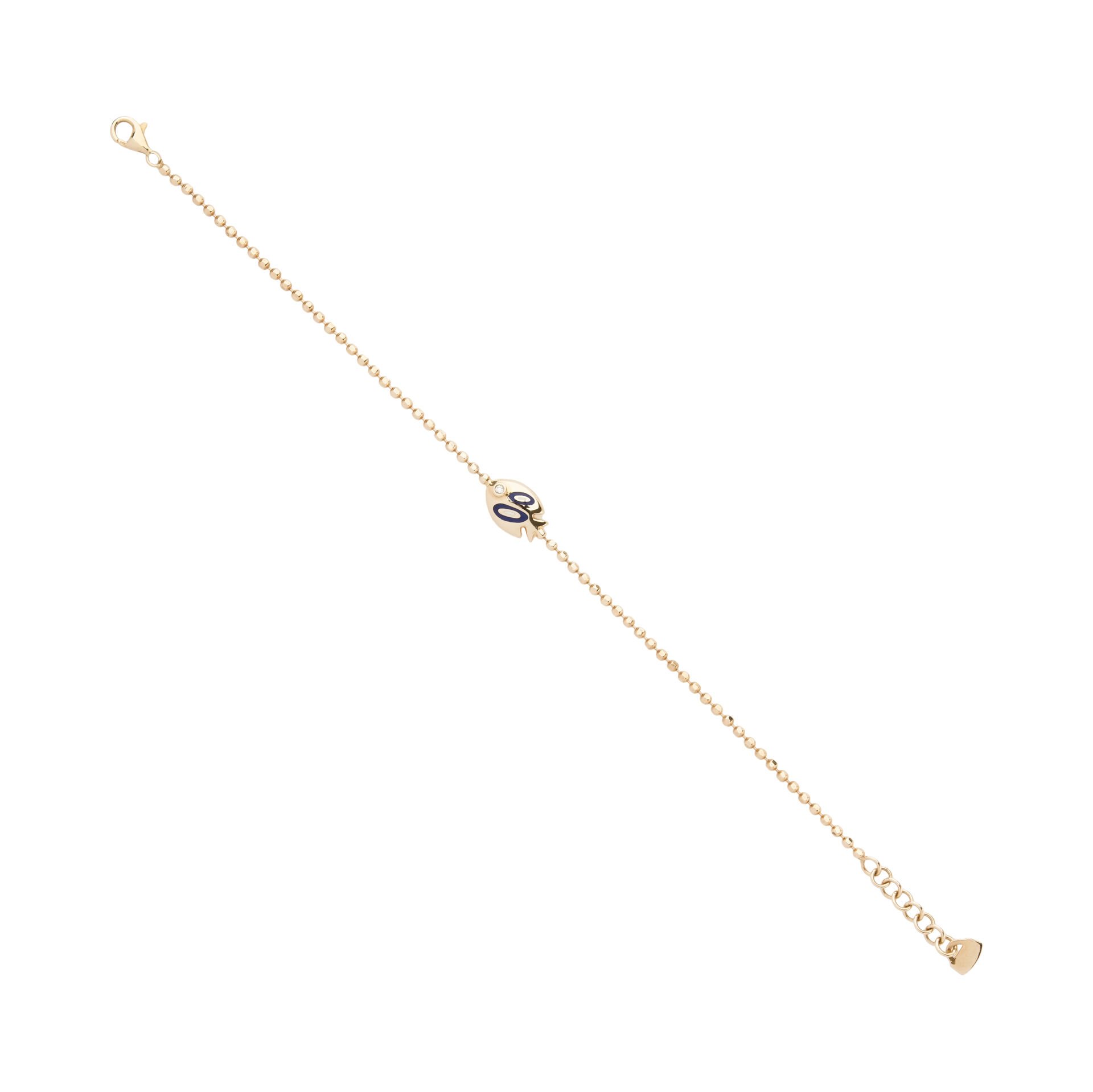 Cetaş 14 Ayar Altın Fortuna Balık Figürlü Bileklik