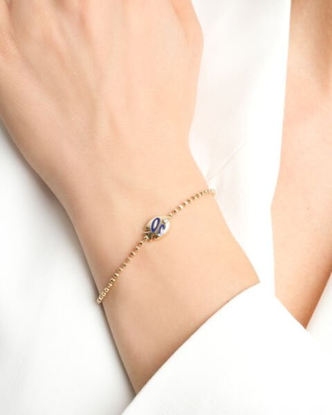 Cetaş 14 Ayar Altın Fortuna Balık Figürlü Bileklik