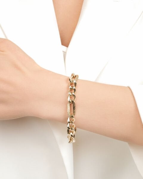 14 Ayar Altın Figaro Bileklik