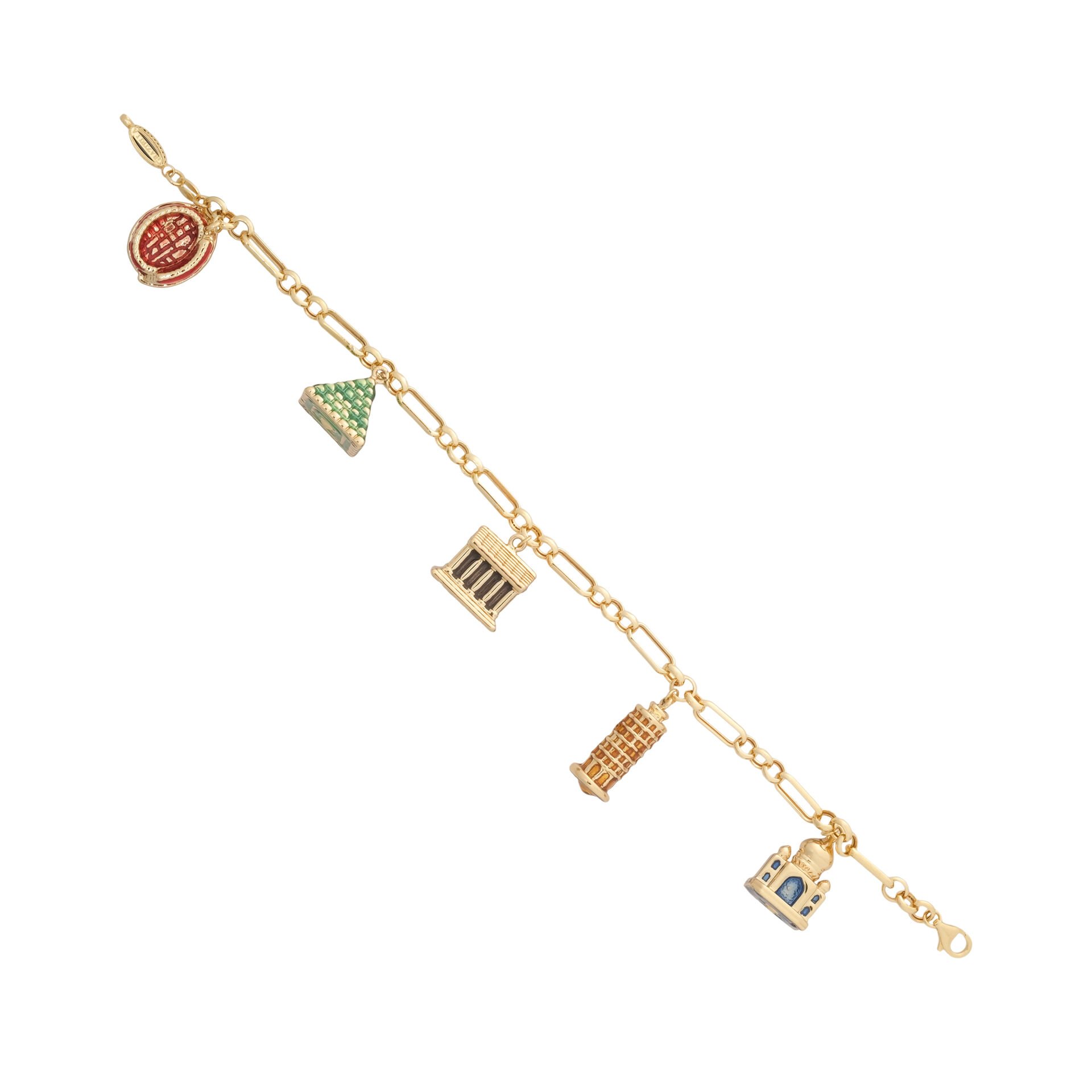 14 Ayar Altın Özel Tasarım Figürlü Bileklik