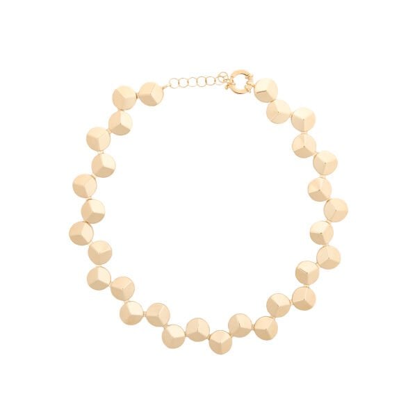 14 Ayar Altın Geometrik Form Kolye