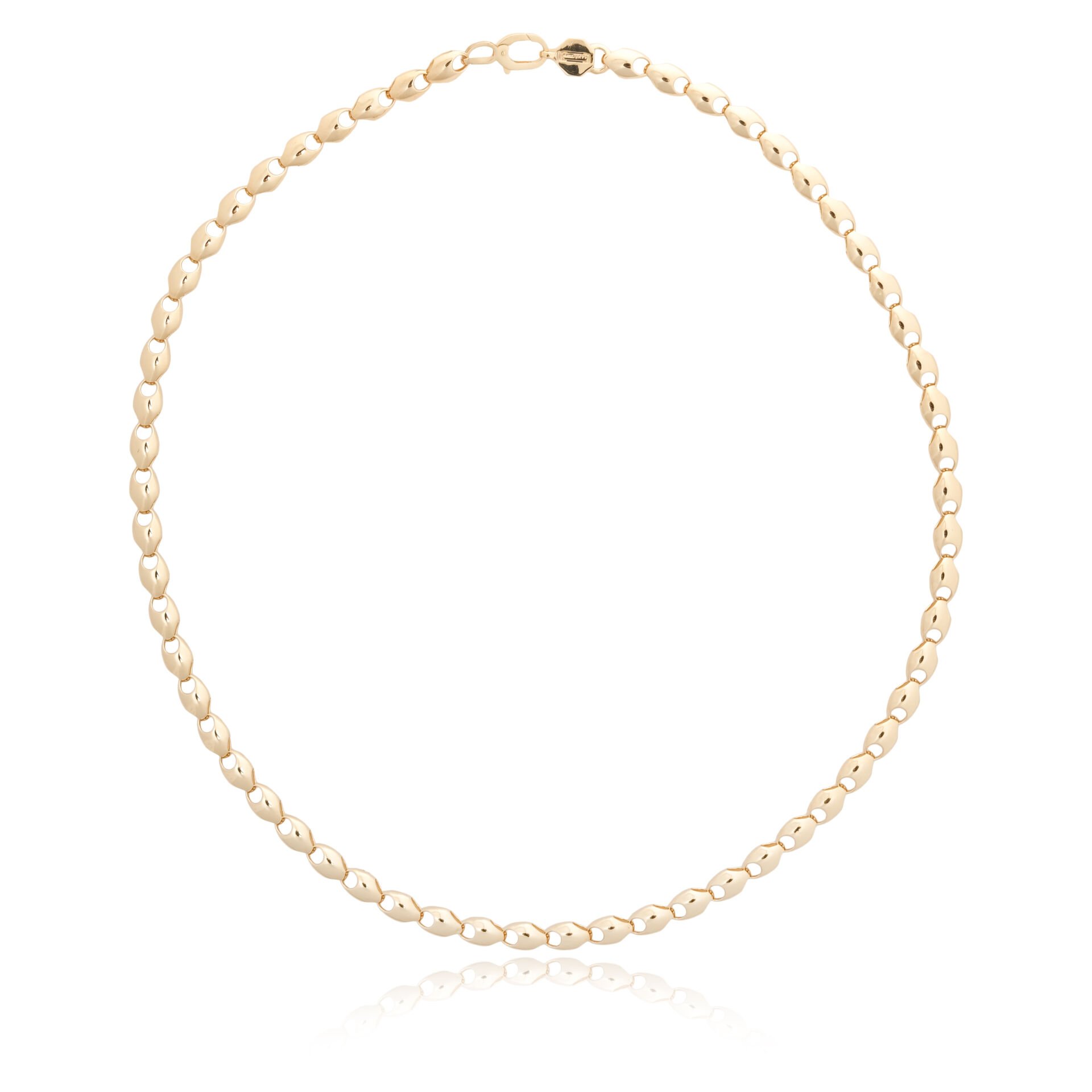 14 Ayar Altın Tasarım Kolye