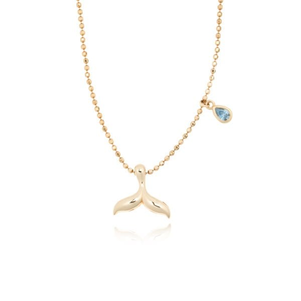 Cetaş Aqualıs 14 Ayar Altın Kolye