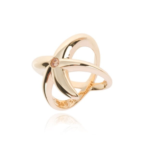 Cetaş Aqualıs 14 Ayar Altın Deniz Yıldızı Yüzük