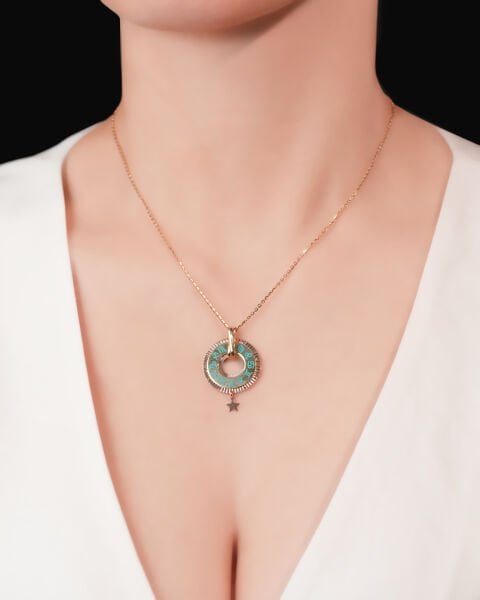 Cetaş Minima 14 Ayar Altın Burç Kolye