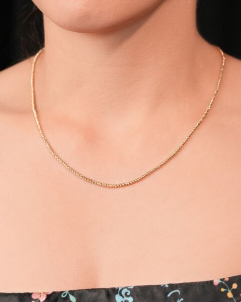 14 Ayar Altın Dorika Toplu Kolye