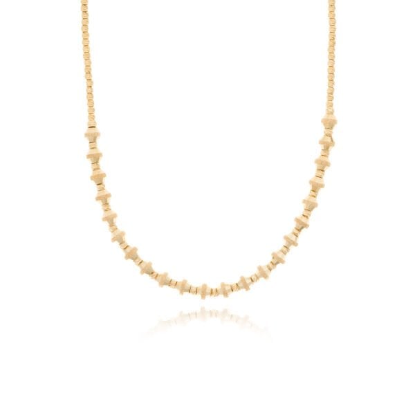 14 Ayar Altın Dorika Toplu Kolye