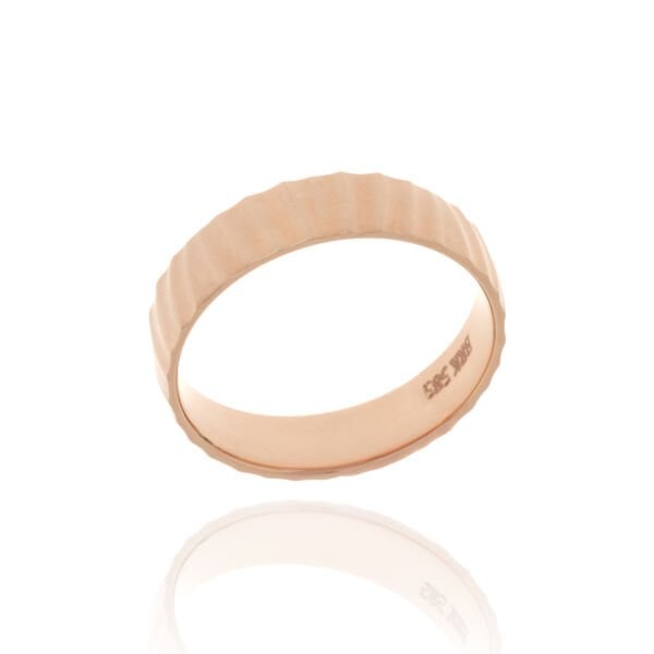 14 Ayar Rose Altın Kadın Alyans