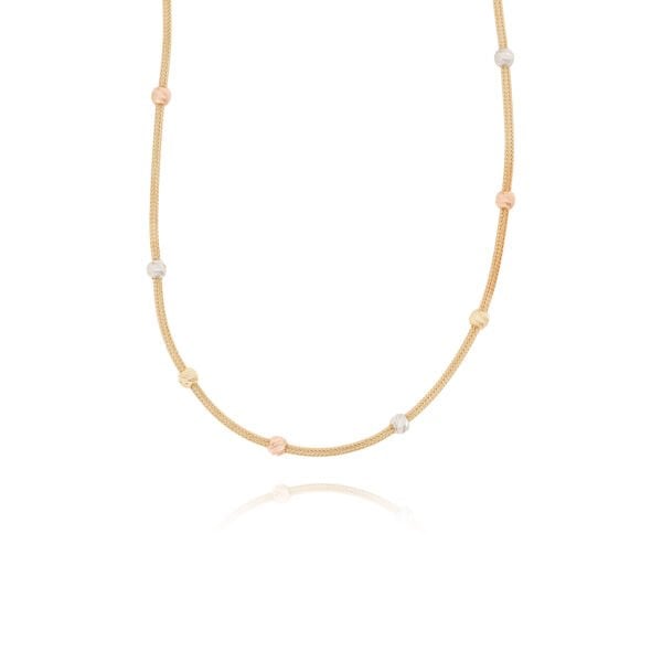 14 Ayar Altın Dorika Toplu Kolye