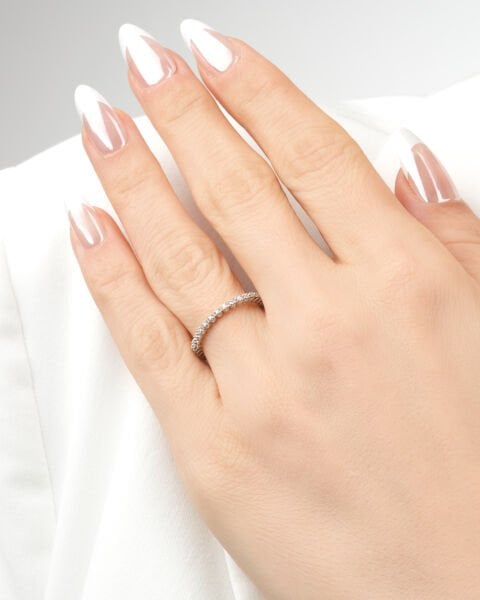 0,21 Karat Pırlanta Tamtur Yüzük