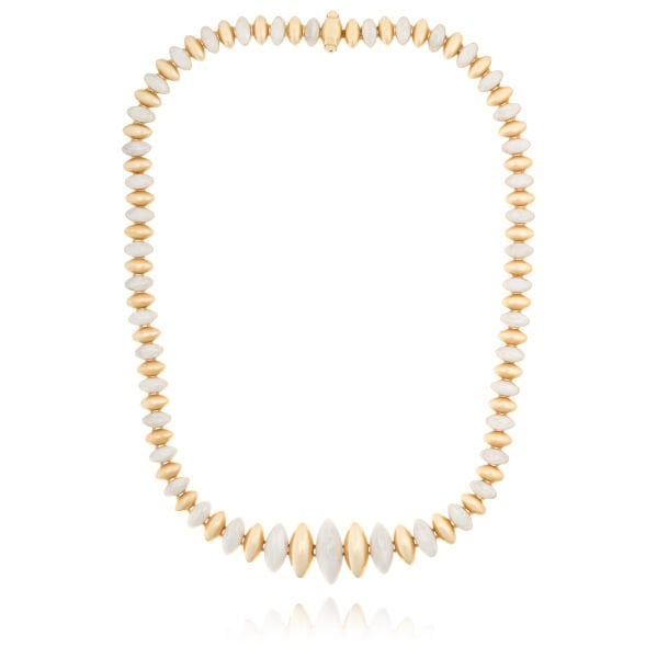 14 Ayar Altın Sedefli Tasarım Kolye