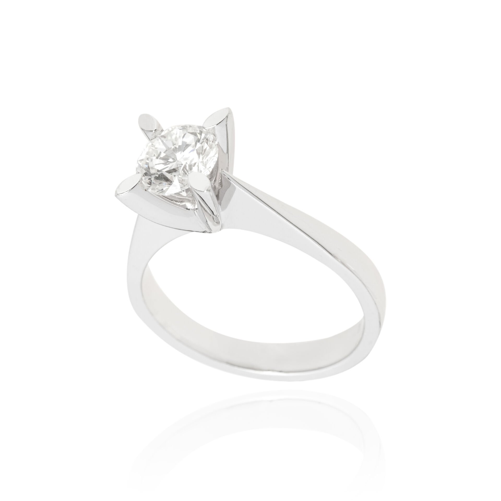 1.07 Karat Pırlanta Tektaş Yüzük