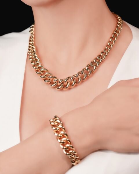 14 Ayar Altın Cetaş Gurmet Tasarım Set