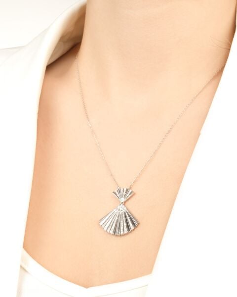 Pırlanta Taşlı Yelpaze Tasarım Set