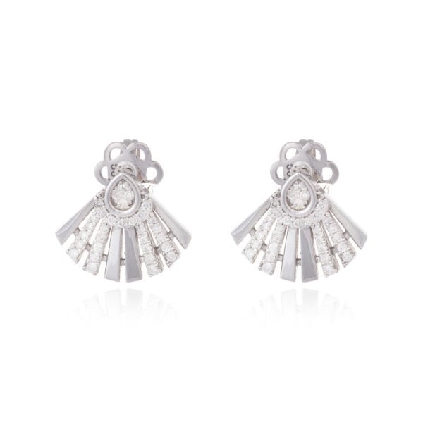 Pırlanta Taşlı Yelpaze Tasarım Set