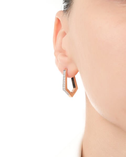 Pırlanta Tasarım Küpe