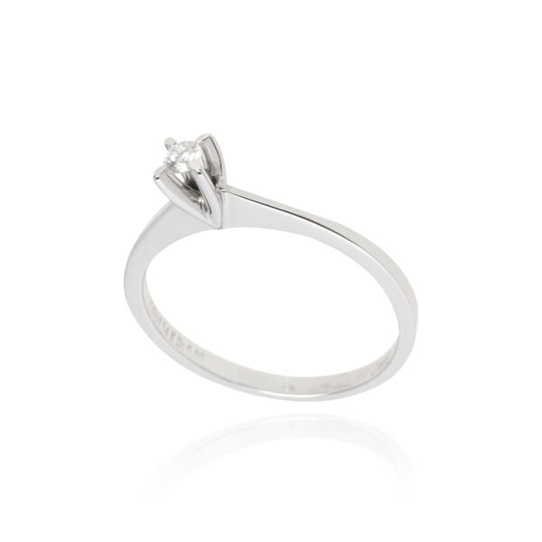 0.10 Karat Pırlanta Tektaş Yüzük