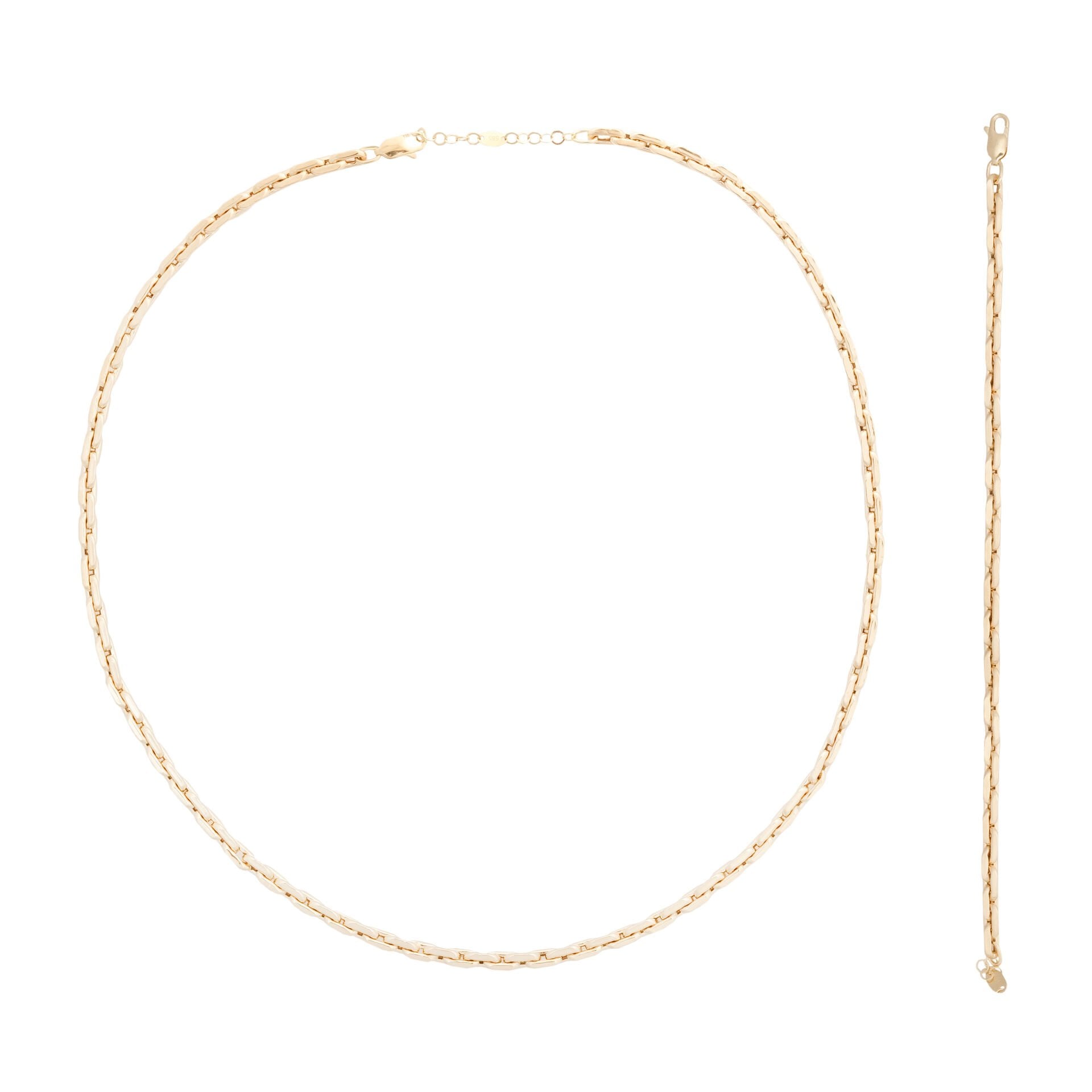 14 Ayar Altın Kolye Bileklik Set