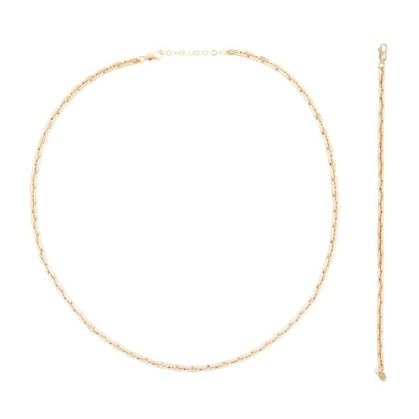 14 Ayar Altın Kolye Bileklik Set