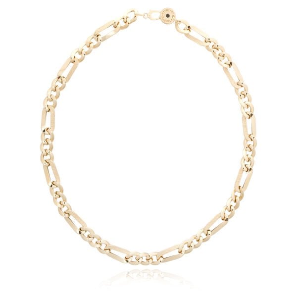 14 Ayar Altın Figaro Kolye Bileklik Set